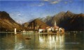 Lac Majeur paysage lumineux William Stanley Haseltine